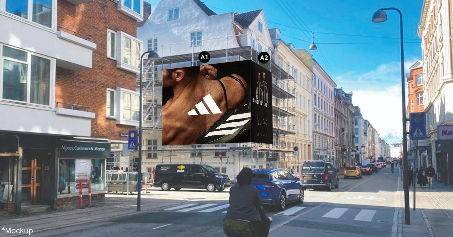 adidas × Copenhagen Half Marathon: Adizero EVO SL out-of-home