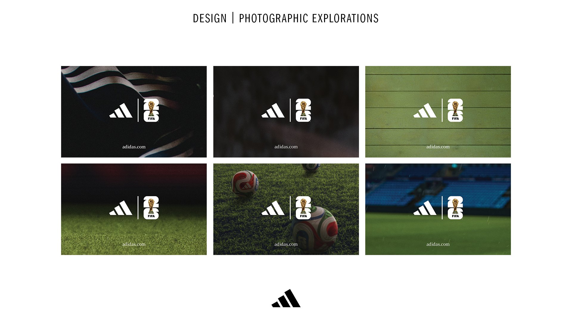 Six gift card routes built on campaign photography